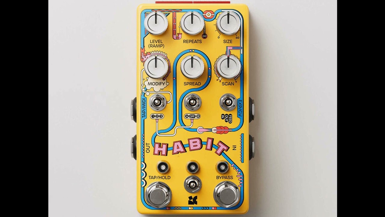 Chase Bliss Audio introduces Habit, an experimental delay pedal