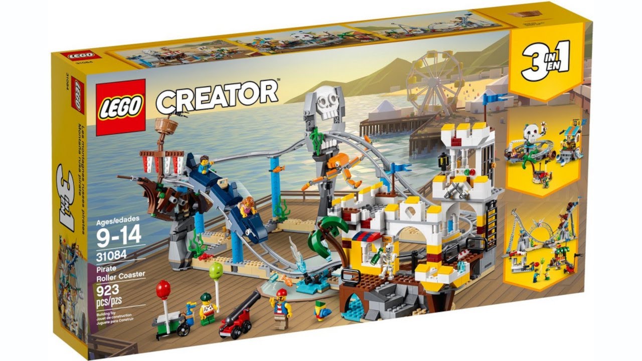 LEGO 31084 Instructions | Creator 3in1 | Pirate Roller Coaster