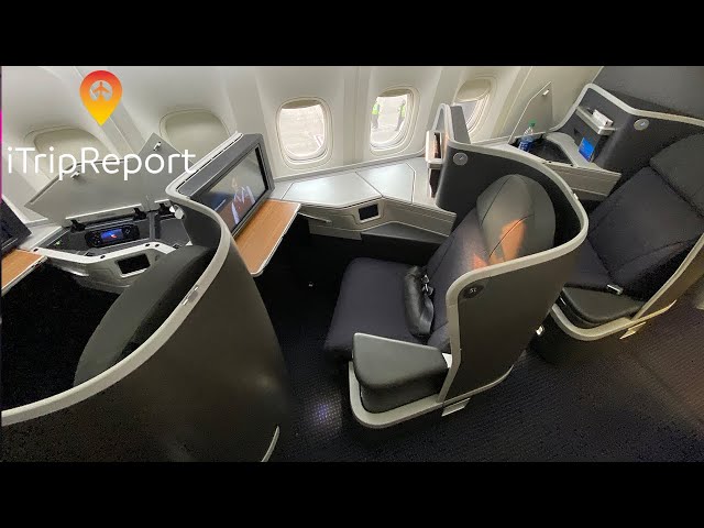 American 777-200ER Flagship Business Class Trip Report - YouTube