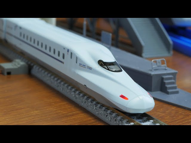 Introducing the N gauge TOMIX N700 8000 series Shinkansen. It was