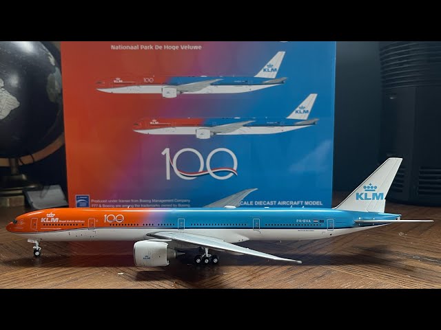 JC Wings 1:200 KLM B777-300ER {Orange Pride & 100yrs edition