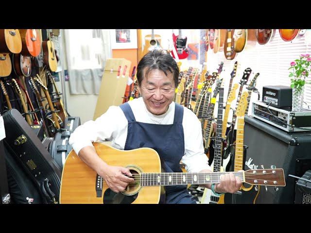 タケハルギター TW-200（木曽鈴木バイオリン製） 1977年製 - YouTube