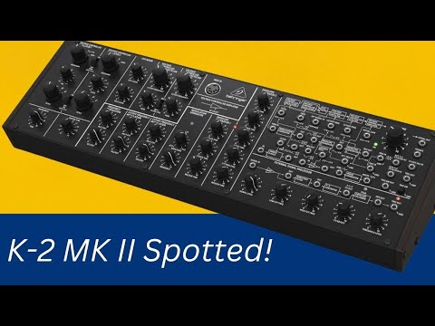Behringer K2 MKII Spotted [Update to Popular Korg MS-20 Clone