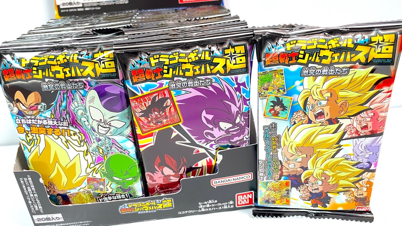 Dragonball Chousenshi Seal Wafers Super 13 