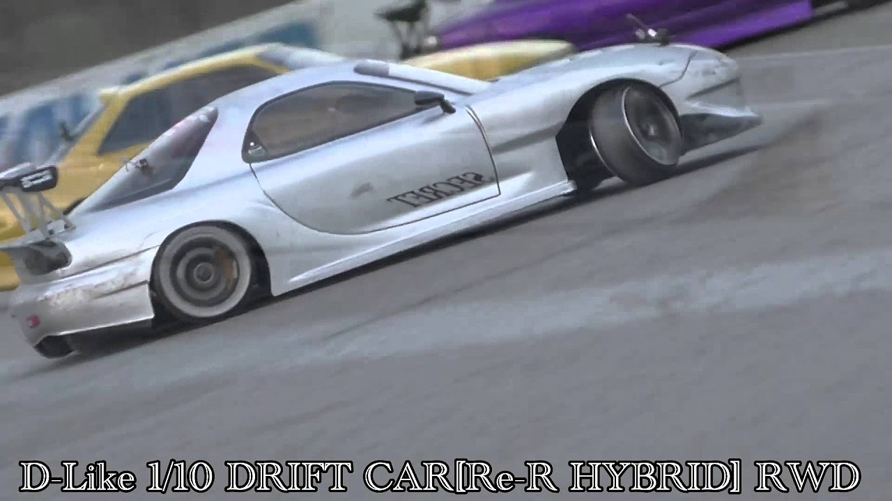 D-Like 1/10 DRIFT CAR[Re-R HYBRID] RWD GuildCircuit - YouTube