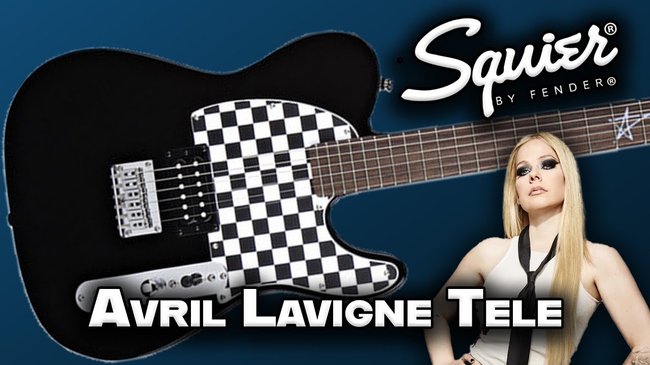 Squier Avril Lavigne Telecaster - YouTube