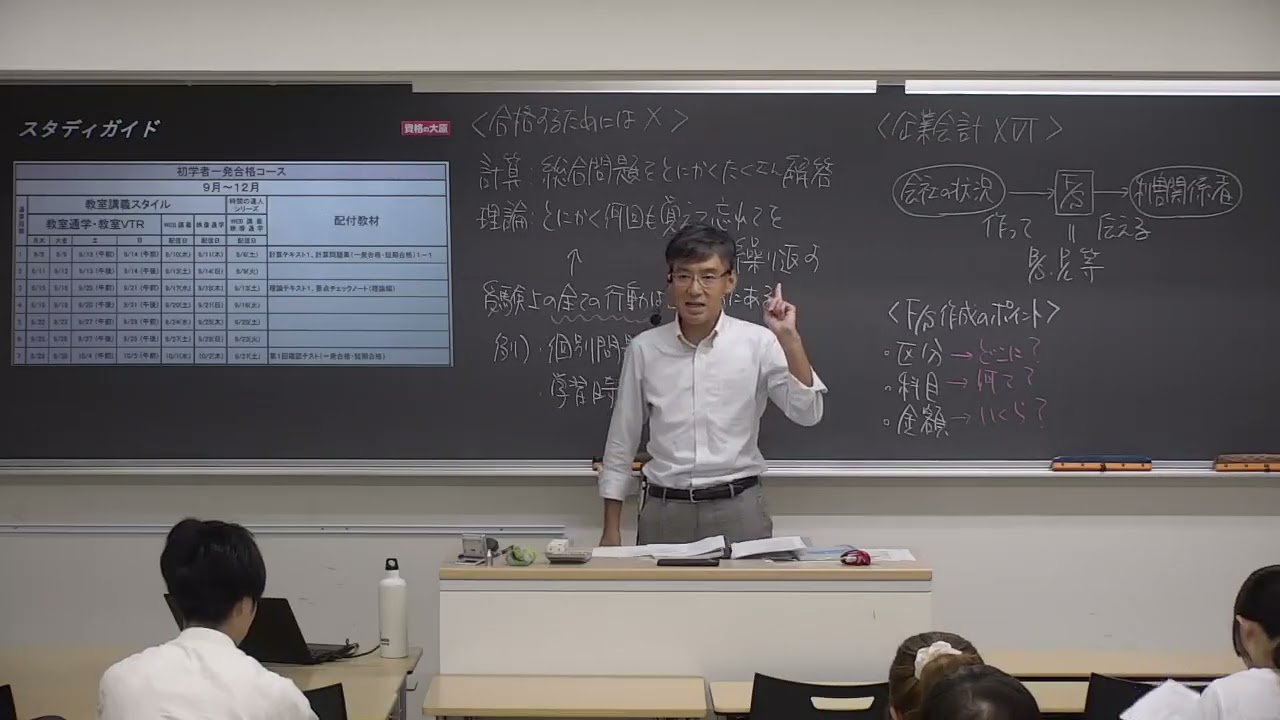 25【教室講義】簿記論 初学者一発合格コース（第1講） - YouTube