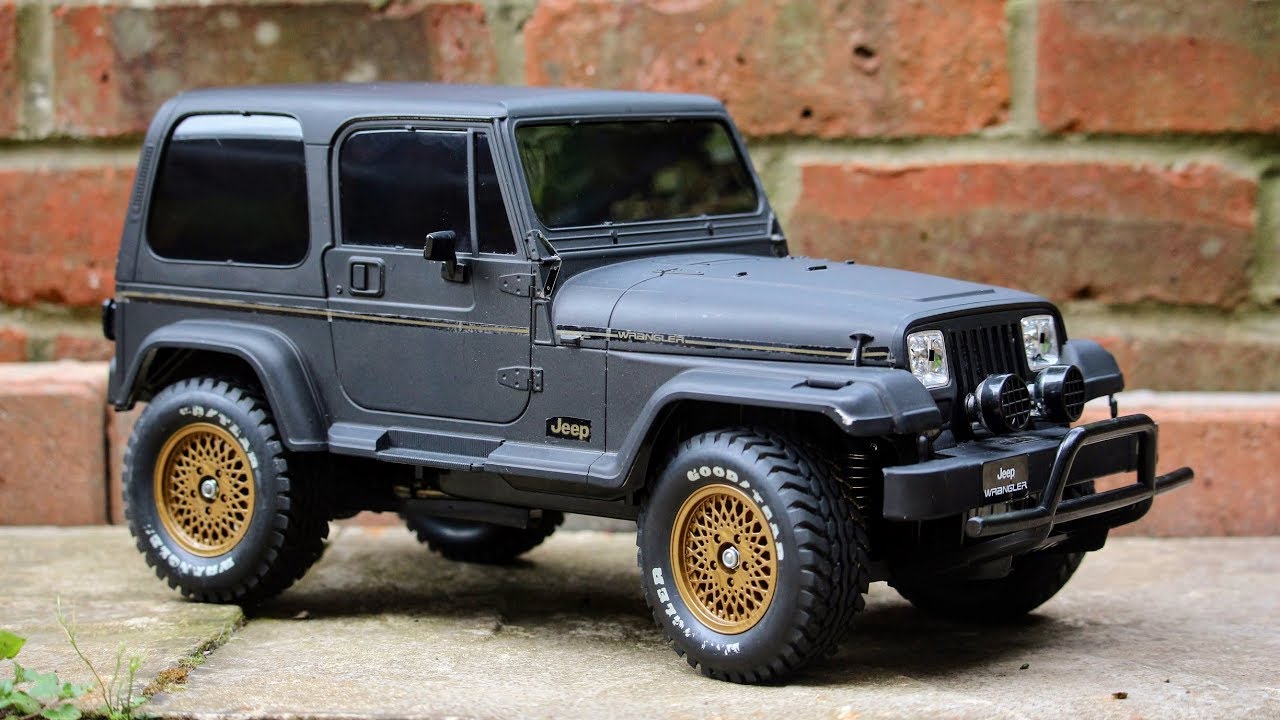 Tamiya Jeep Wrangler CC-01 #58141 - YouTube