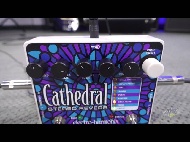 Electro Harmonix Cathedral Deluxe Reverb Guitar Pedal - Electro
