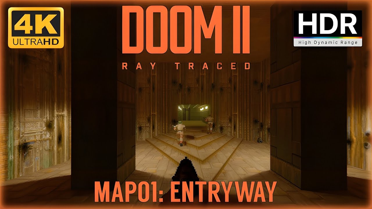 DOOM4 : DEATH FORETOLD (D4T) MOD GZDOOM PC - YouTube