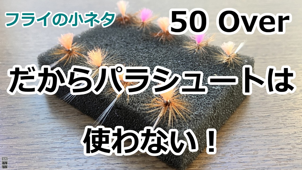 Fly Fly Tips 12] Over 50 So You Didn't Use a Parachute? - YouTube