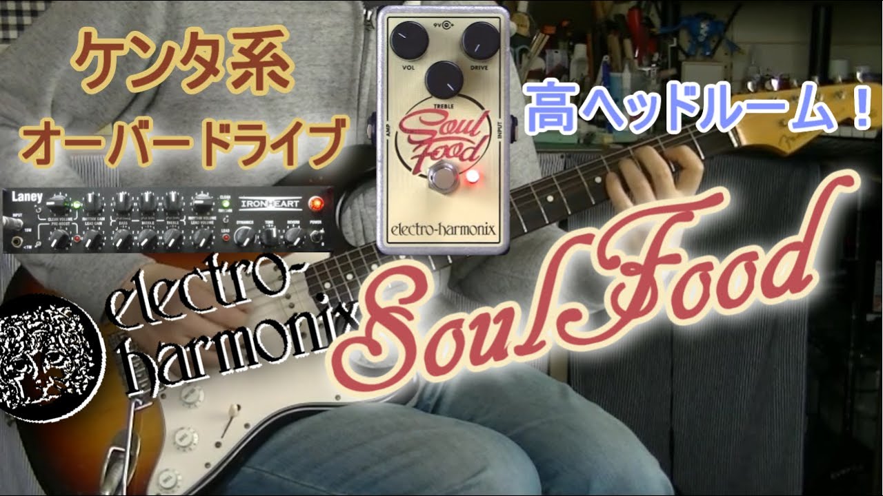 electro-harmonix SoulFood「魂を揺さぶる伝統の音