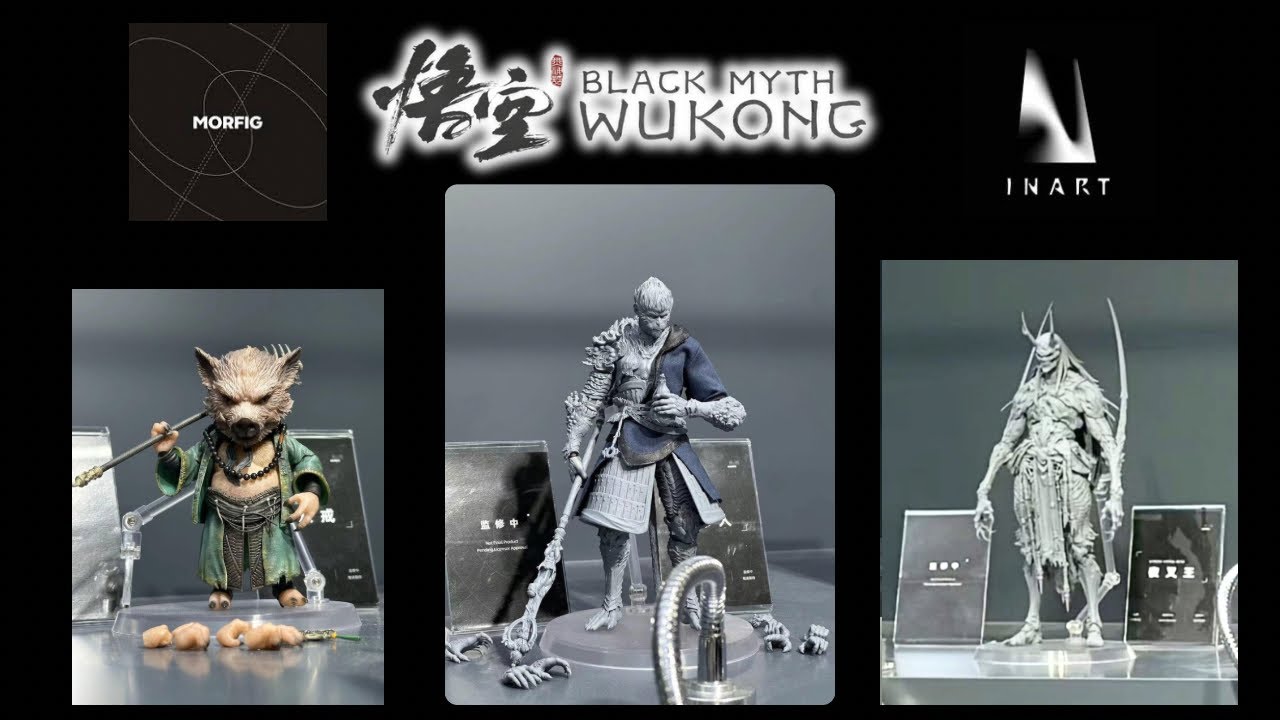 Black Myth Wukong 1/12 FIGURES by Inart Collectibles MORFIG - YouTube