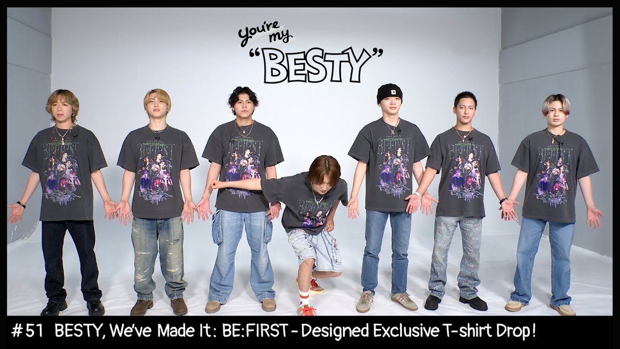 BE:FIRST / BESTY, We've Made It: BE:FIRST-Designed Exclusive T