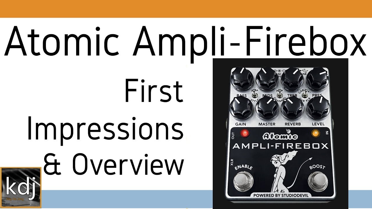 Atomic Ampli-Firebox Powered by StudioDevil | Reverb Demo - YouTube