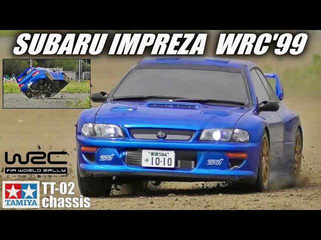 タミヤTT-02インプレッサWRCが欲しくなるビデオ WANT TT-02 IMPREZA