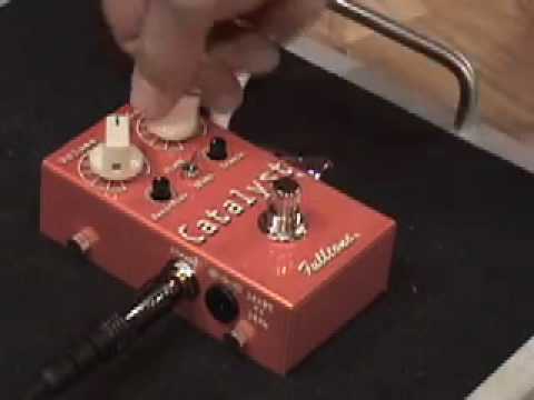 Fulltone Catalyst Fuzz Overdrive Boost guitar effects pedal demo w