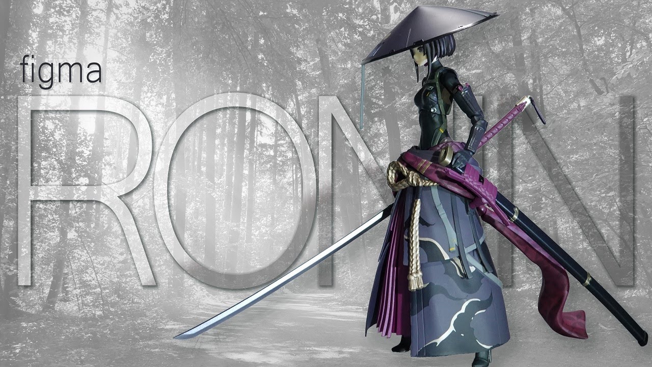 figma RONIN フィギュアのご紹介 / RONIN figure - YouTube