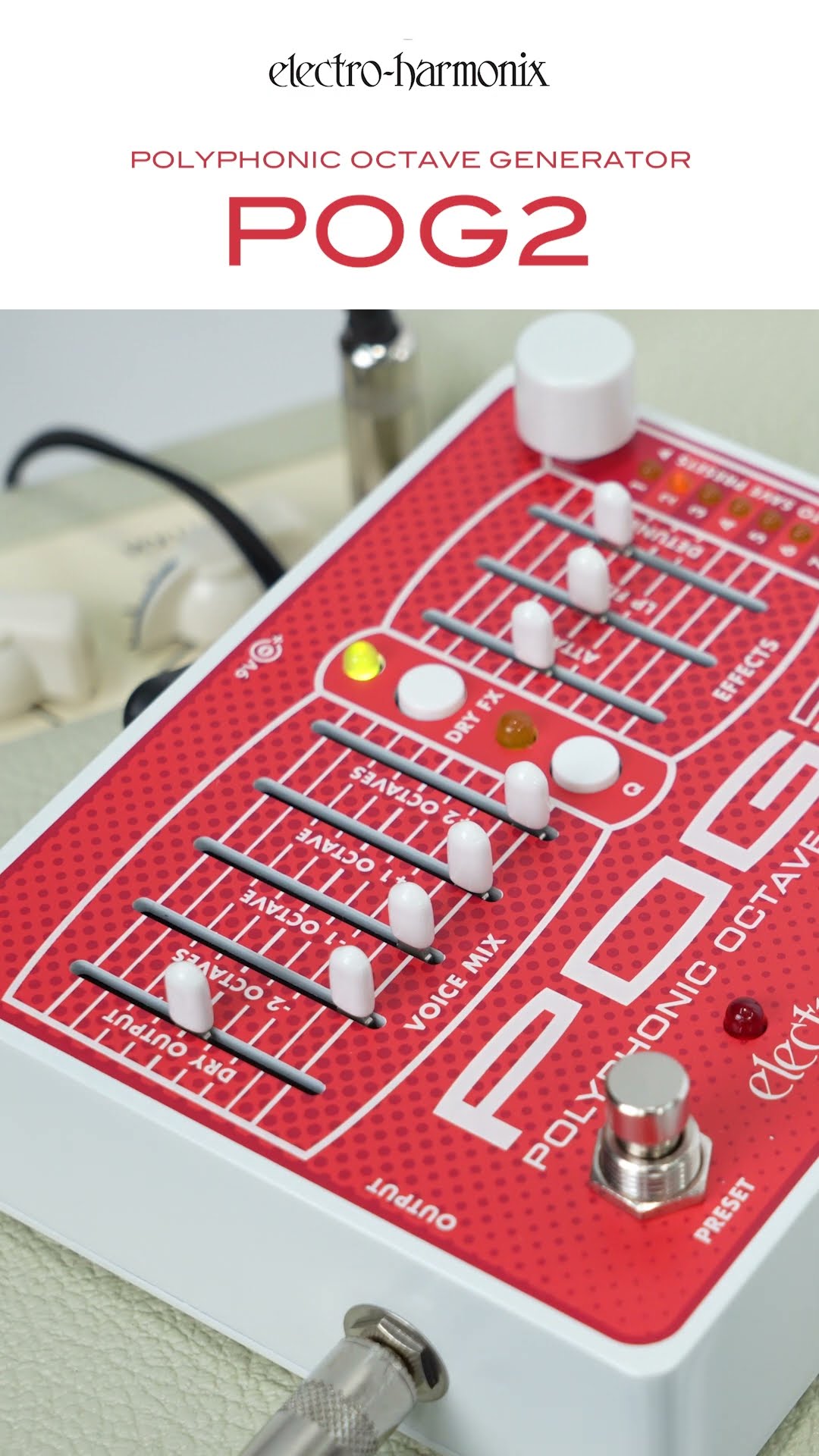 POG2 オクターバー / ELECTRO-HARMONIX #サウンドハウス #エフェクター