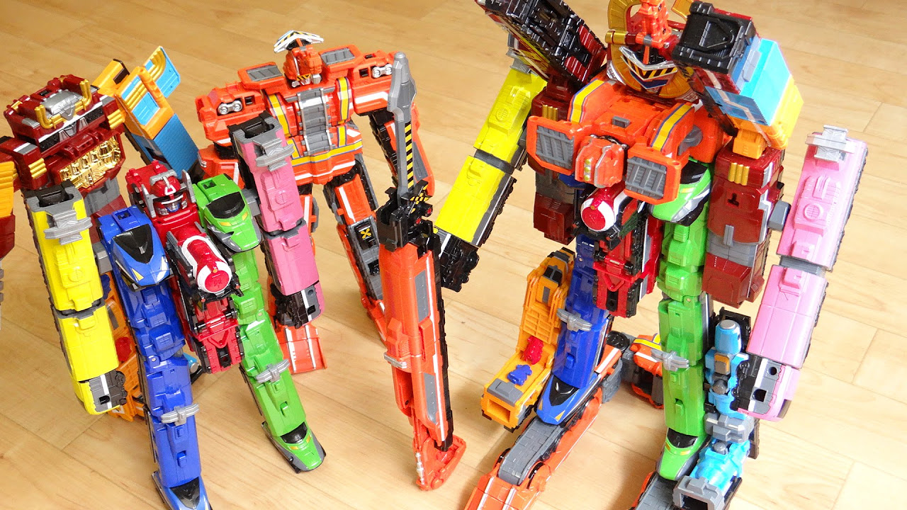 3体ロボが烈車合体！DX超超トッキュウダイオー レビュー！トッキュウ