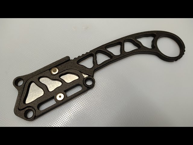 カランビットカッターを作ってみた【JLCPCB：ナイロン3Dプリント