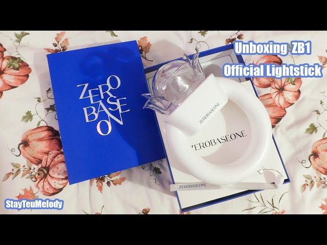 Zerobaseone Official Lightstick Unboxing - YouTube