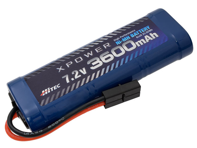 XPOWER Ni-MH 7.2V 2200mAh T型ディーンズコネクター | Hitec