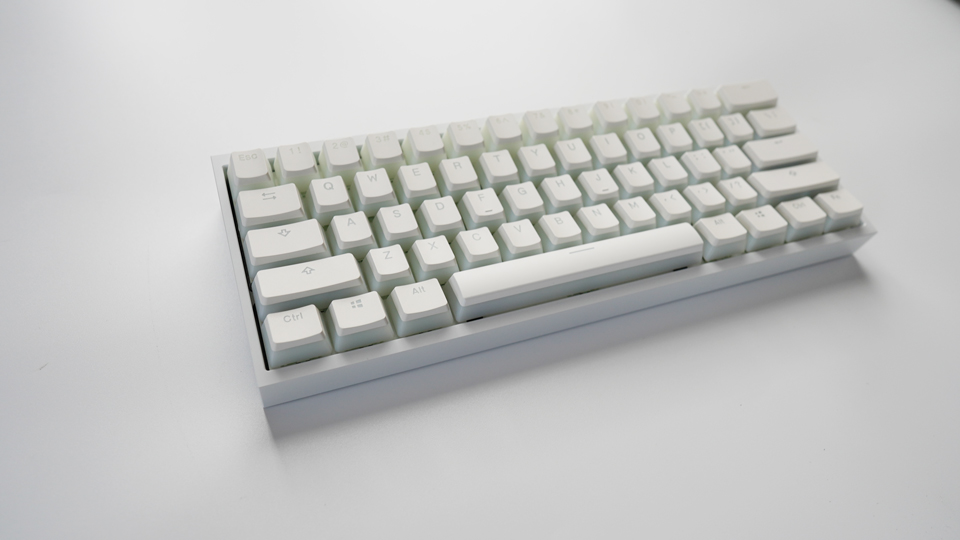 値下げしました！Wooting 60HE Duckyケース＆キーキャップ The Wooting