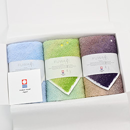 今治タオル公式オンラインストア | ふわりSigns of Hope セット(FT×3枚