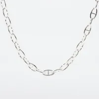 エルメス シェーヌダンクルGM ネックレス 29コマ 925 131g シルバー