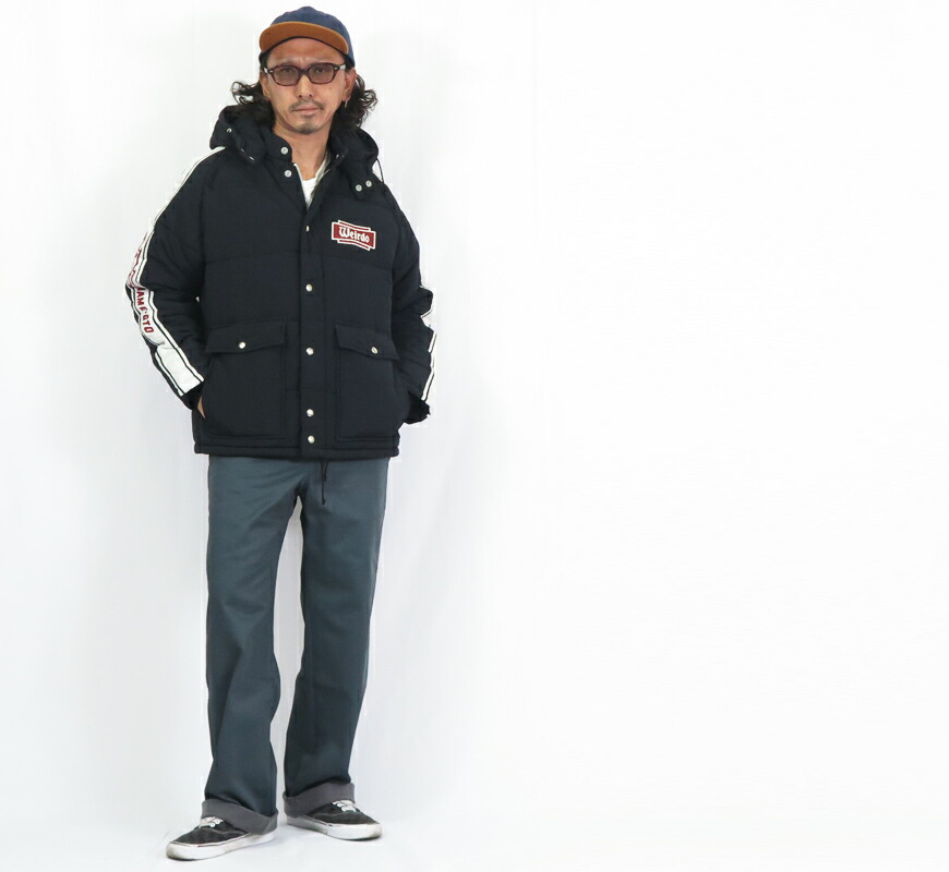 楽天市場】WEIRDO ウィアード 中綿 レーシングジャケット FLAME GLAD