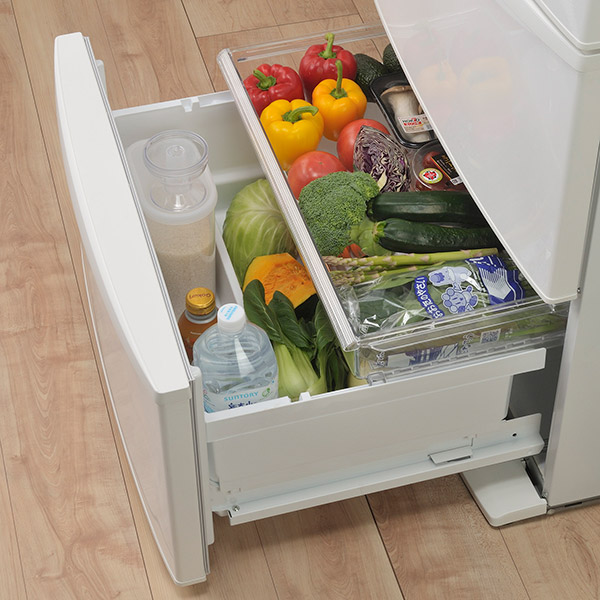 楽天市場】米びつ 2kg ドアポケットに入る 冷蔵庫米びつ 計量カップ