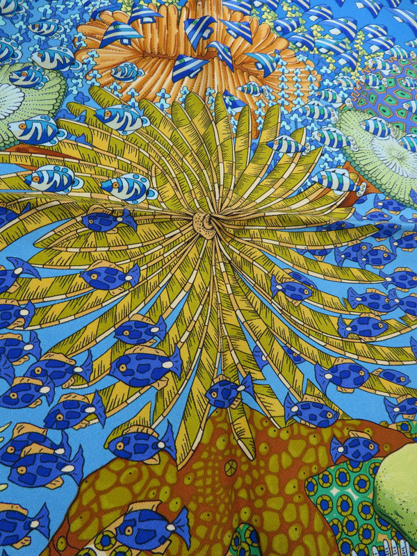 HERMES】【RENCONTRE OCEANE】エルメス『カレ90 大西洋の出会い