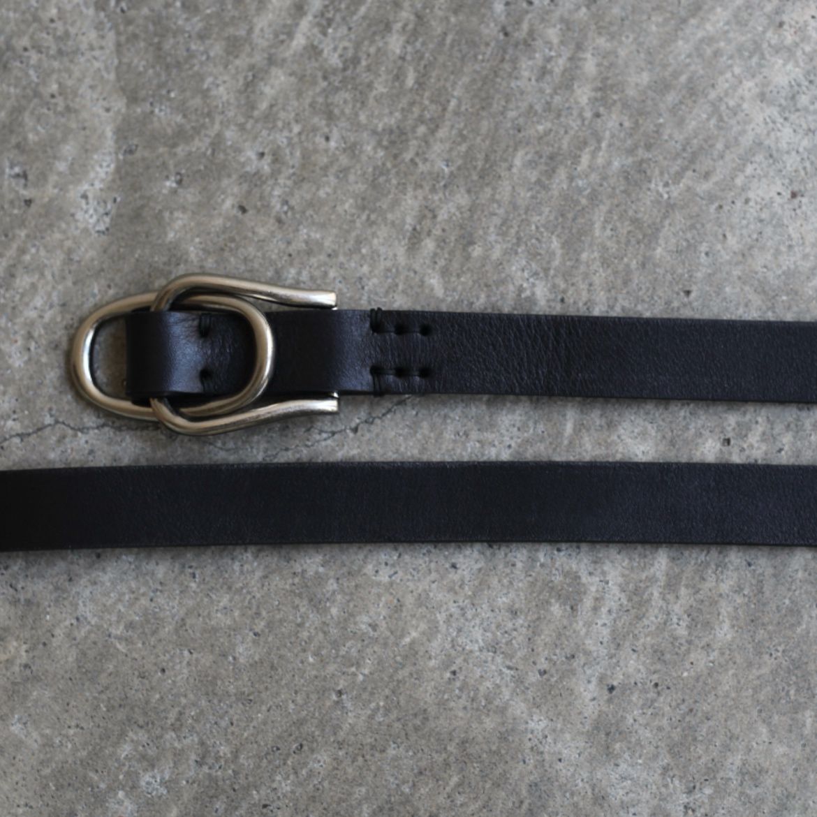 YOKE - 【再販売通知受付可能】Double Buckle Leather Belt | ACRMTSM