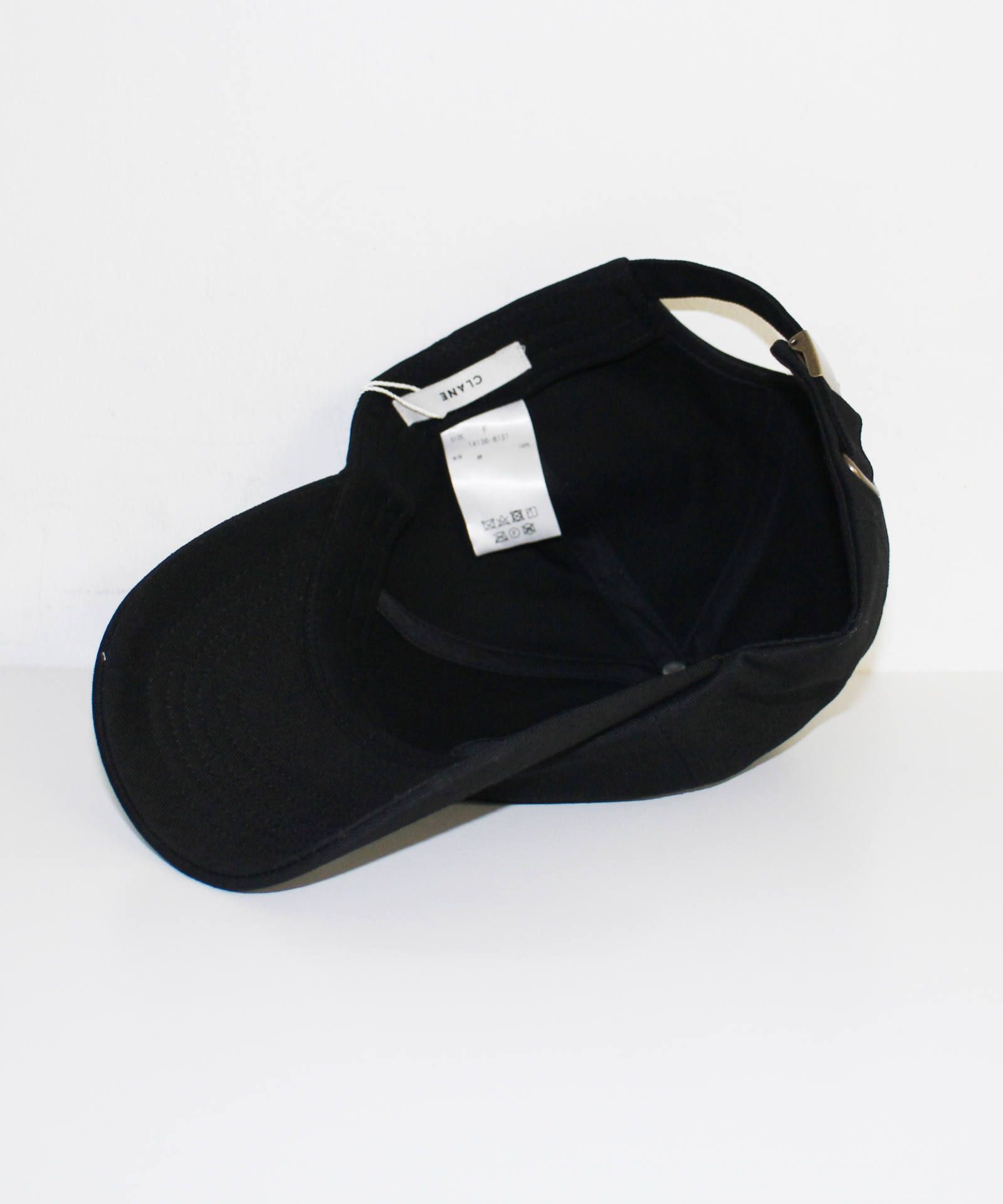 CLANE - ロゴキャップ - CLANE CAP - BLACK | ADDICT WEB SHOP