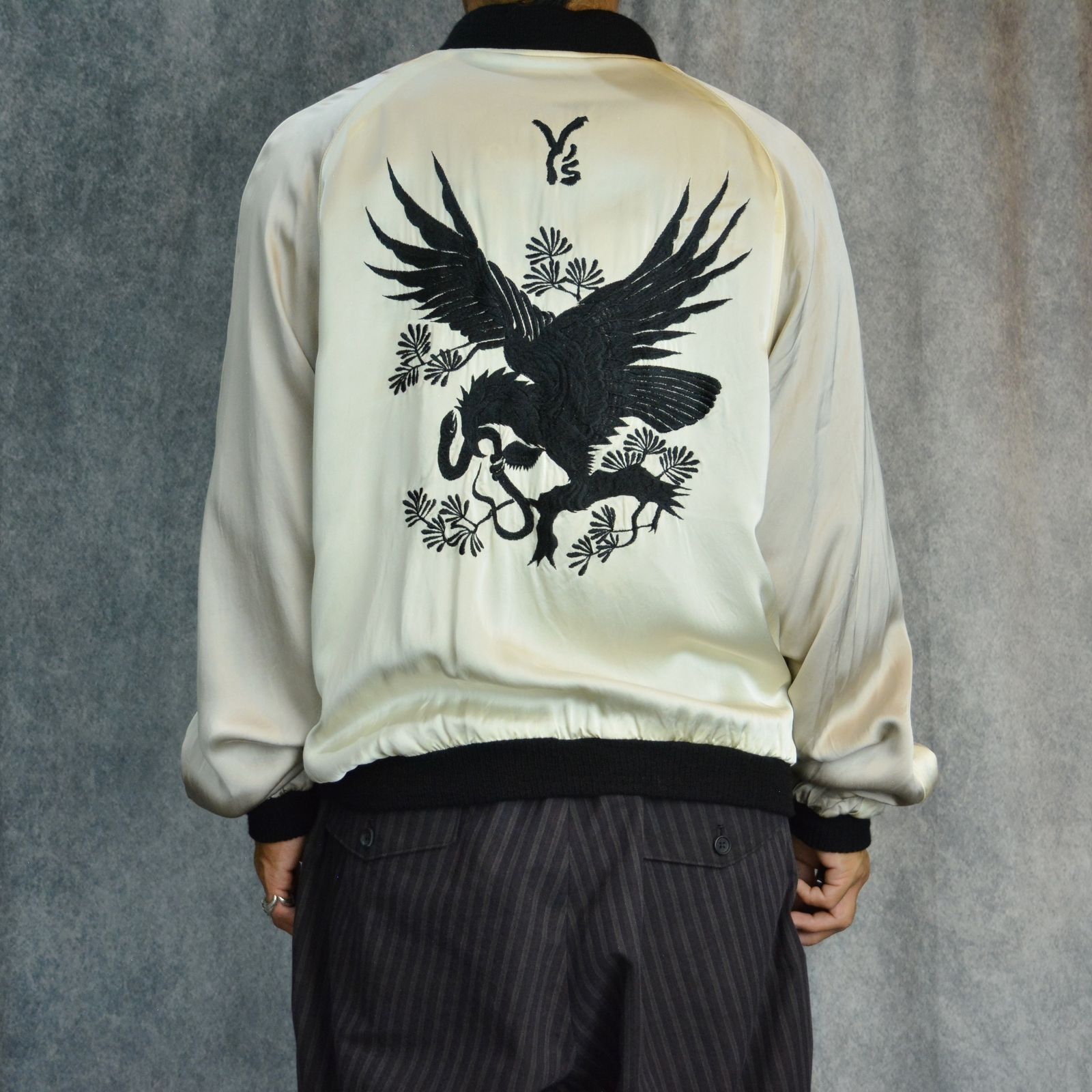 Y's - Y's REVERSIBLE JACKET （BLACK） / リバーシブル スカジャン