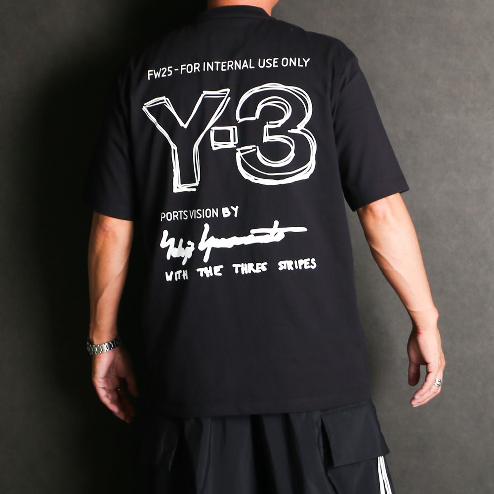 Y-3 - U Y-3 SHORT SLEEVE TEE / KB2608 | chemical conbination