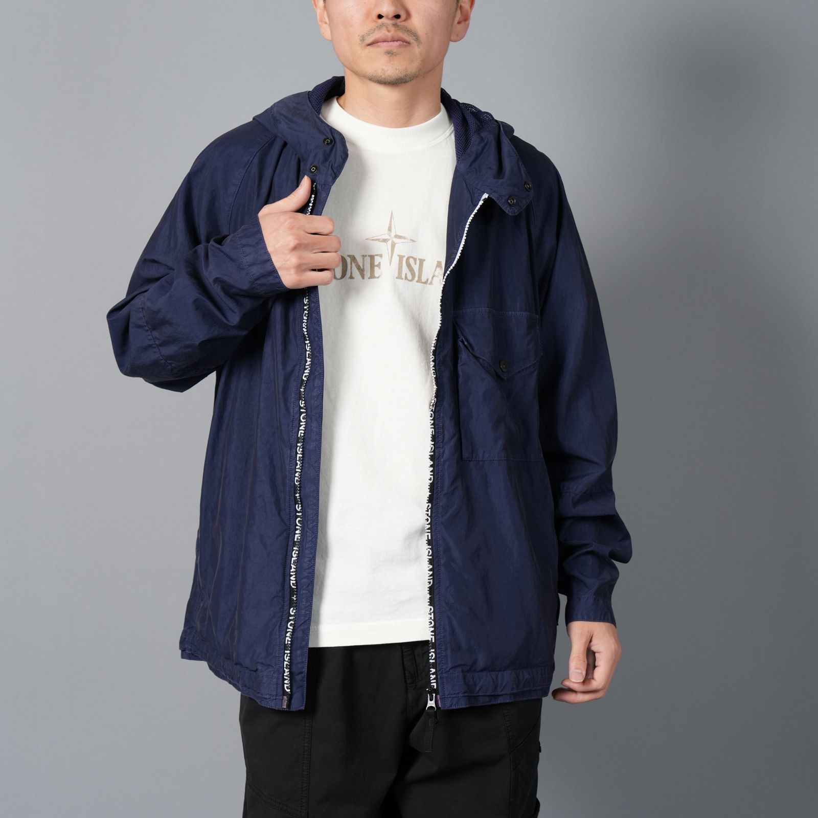 STONE ISLAND - 【残りわずか】CUPRO NYLON-TC_ GARMENT DYED