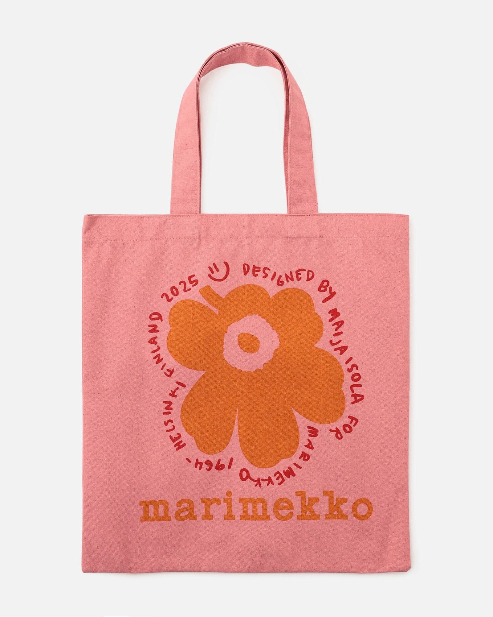 Marimekko - Vankka Unikko Placement / トートバッグ / ピンク