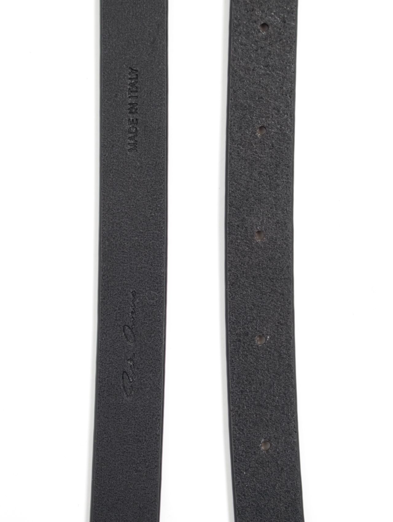 RICK OWENS - 【25AW】ミニ ストゥージーズ レザー ベルト / MINI