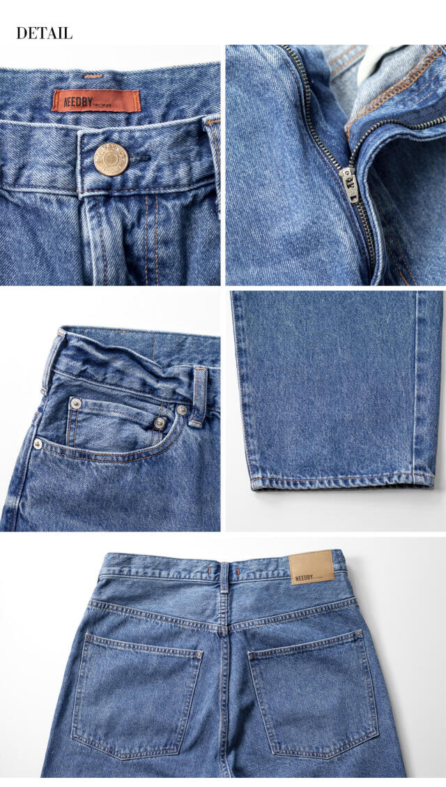 NEEDBY heritage ニードバイヘリテージ TONY ルーズテーパード デニム