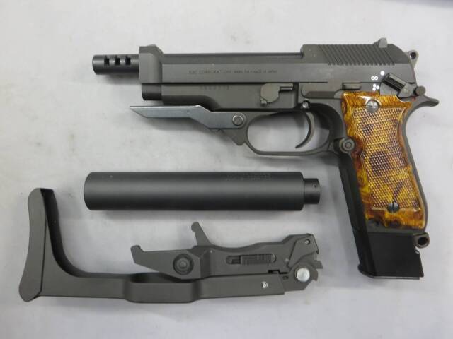 KSC】M93R-AG 1st HW・フォールディングストック（TFC）・サイレンサー