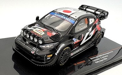 ixo 1/43 GR ヤリス ラリー1 2024年 ラリージャパン #18 勝田貴元
