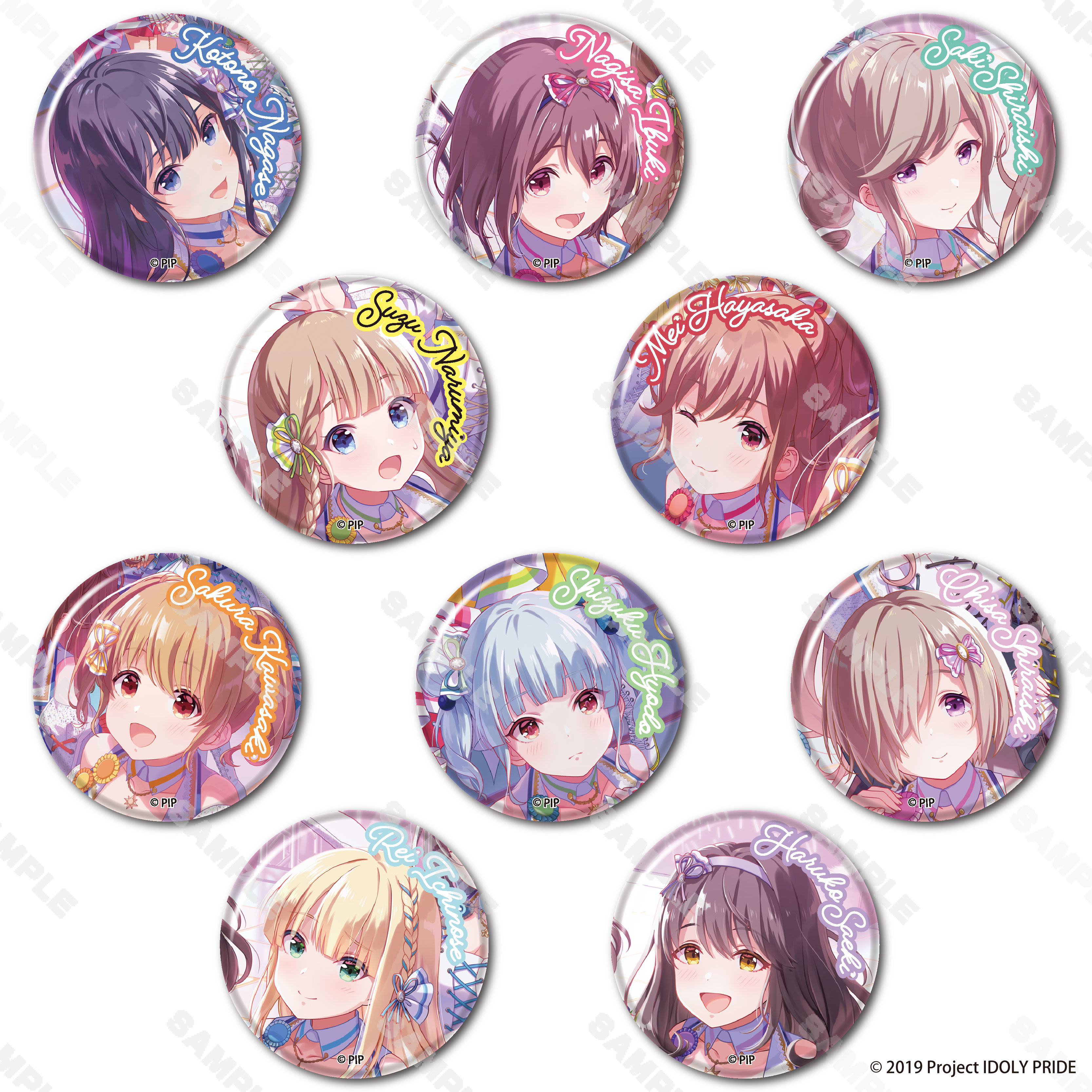 2周年記念トレーディング缶バッジ Vol.1 全10種 単品【MeeToMa