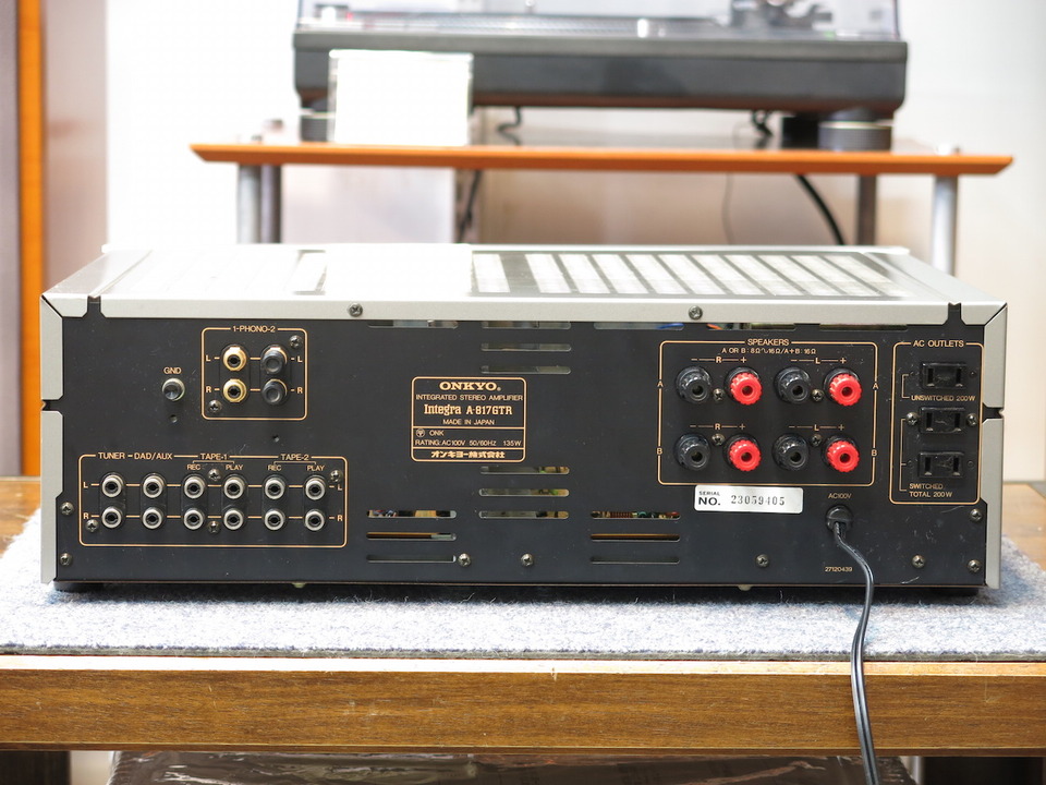 Integra A-817GTR ONKYO - 中古オーディオ 高価買取・販売 ハイファイ堂
