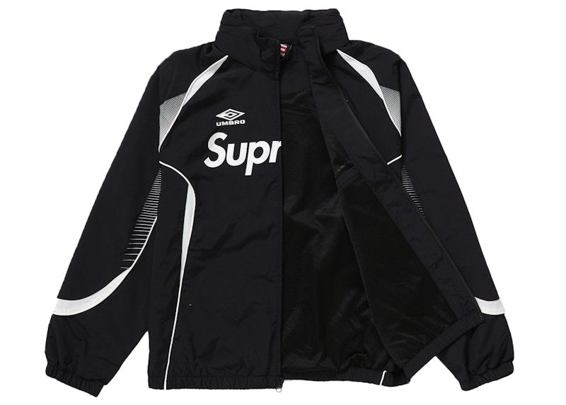 Supreme x Umbro トラックジャケット (黒) を購入 - Novelship