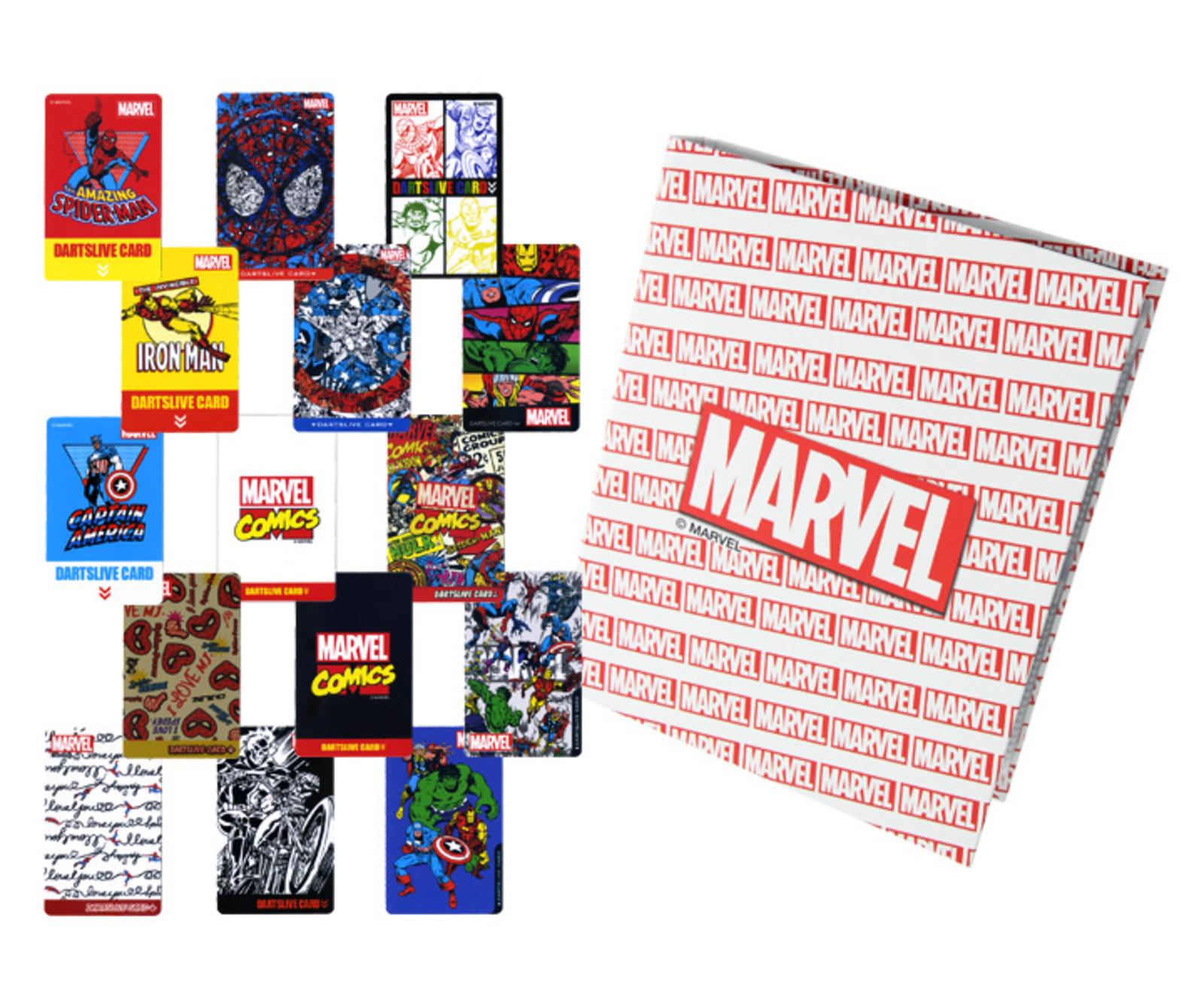 ダーツゲームカード【ダーツライブ】マーベルヒーロー3rd 15種