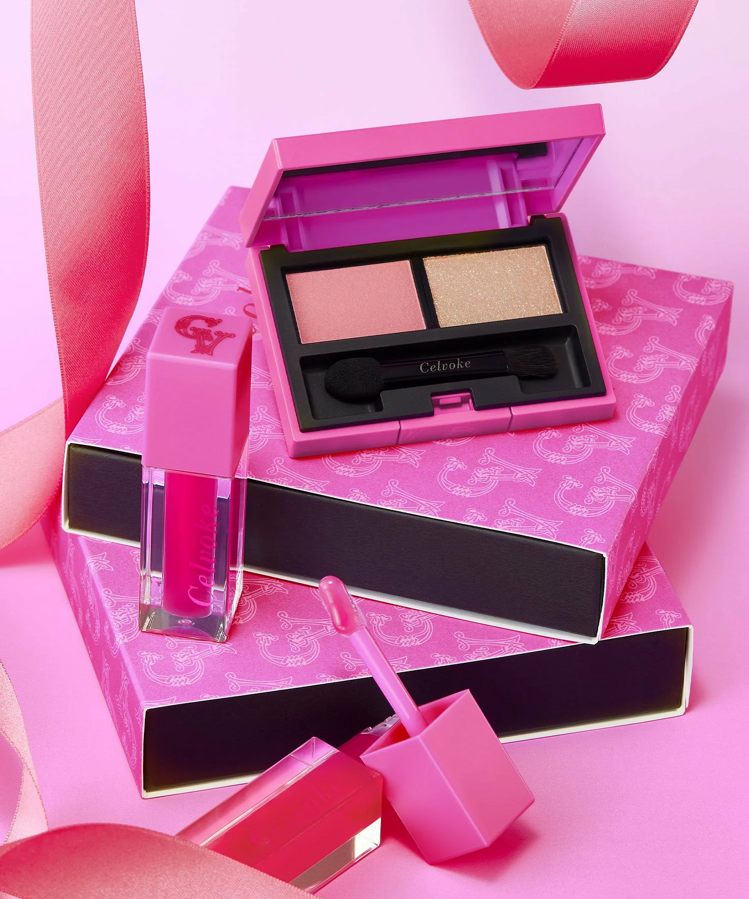 数量限定】ピンクアミュレット（シャドウ＆リップセット）〈限定2種