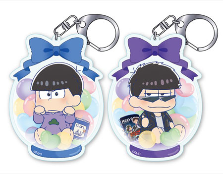 ぷりっしゅ『おそ松さん』 アクリルキーホルダー プレゼントバルーン