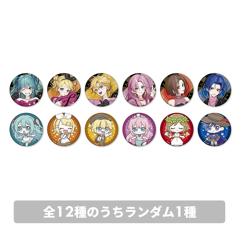 缶バッジ（全12種のうちランダム1種）/ 初音ミク×HMV35th : 初音ミク